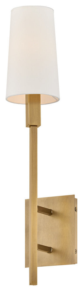 Hinkley Fenwick Large Sconce, Heritage Brass