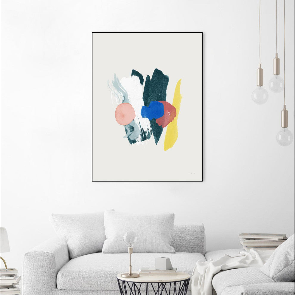 "Euphoria" Framed Canvas by Giant Art 30"x40"