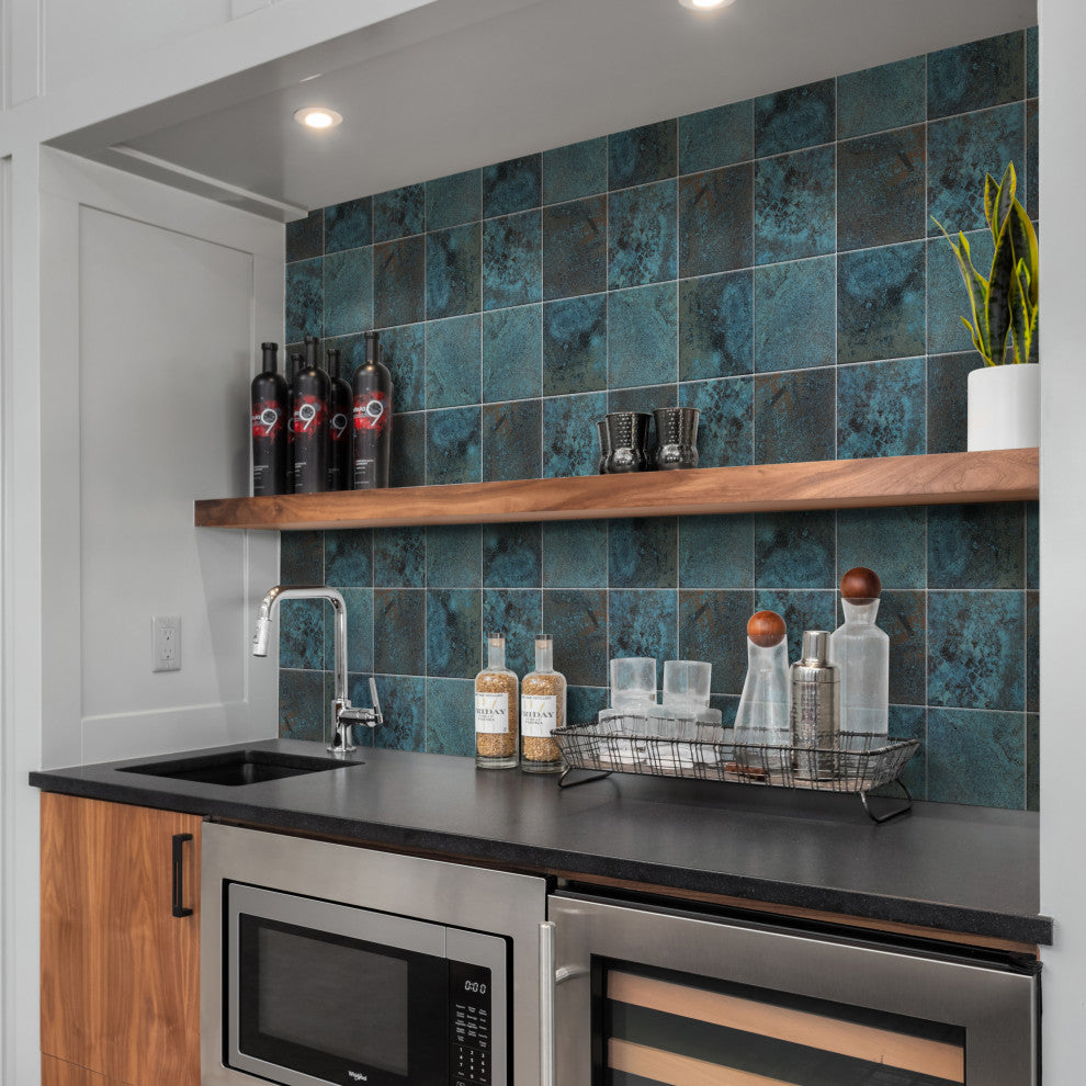 Ocean Green River Porcelain Floor and Wall Tile