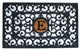 Rubber Monogram Doormat 18"x30", Letter E