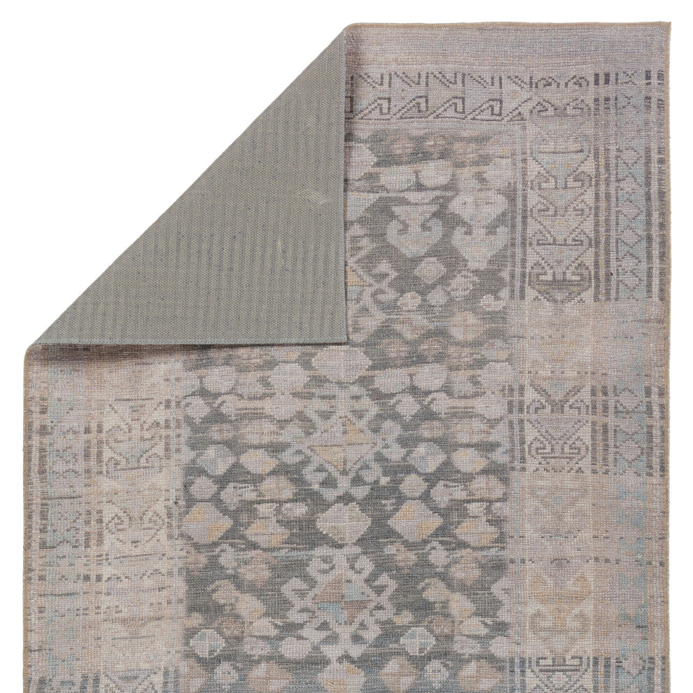Machine Washable Jaipur Living Oakley Medallion Gray/ Tan Area Rug 3'X5'