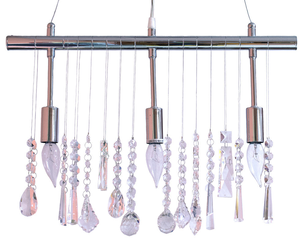 Artistry Lighting Chorus Line Collection Crystal Chandelier, 20x06x40