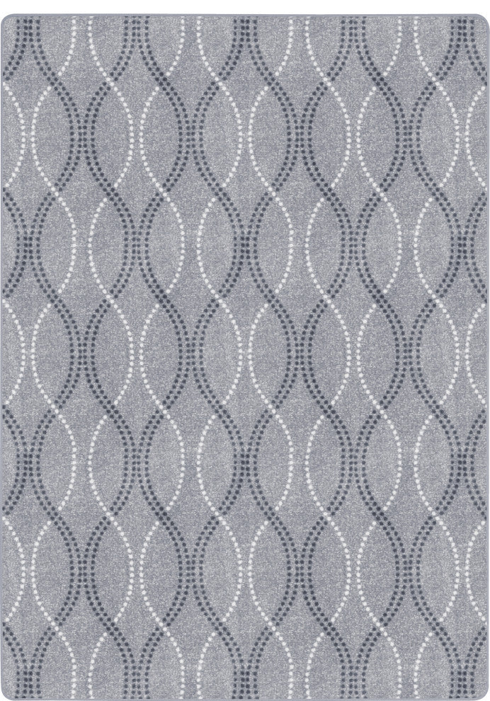Joy Carpets Impressions Seventh Heaven Area Rug, Smoke, 7'8"x10'9"