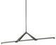 Jonas 1-Light Island Light, Black Nickel