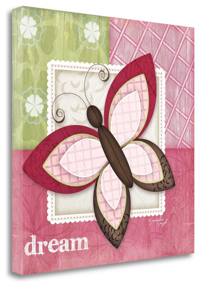 "Butterfly - Dream" By Jennifer Pugh, Giclee Print on Gallery Wrap Canvas