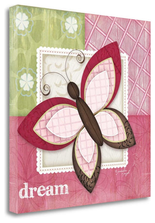 "Butterfly - Dream" By Jennifer Pugh, Giclee Print on Gallery Wrap Canvas