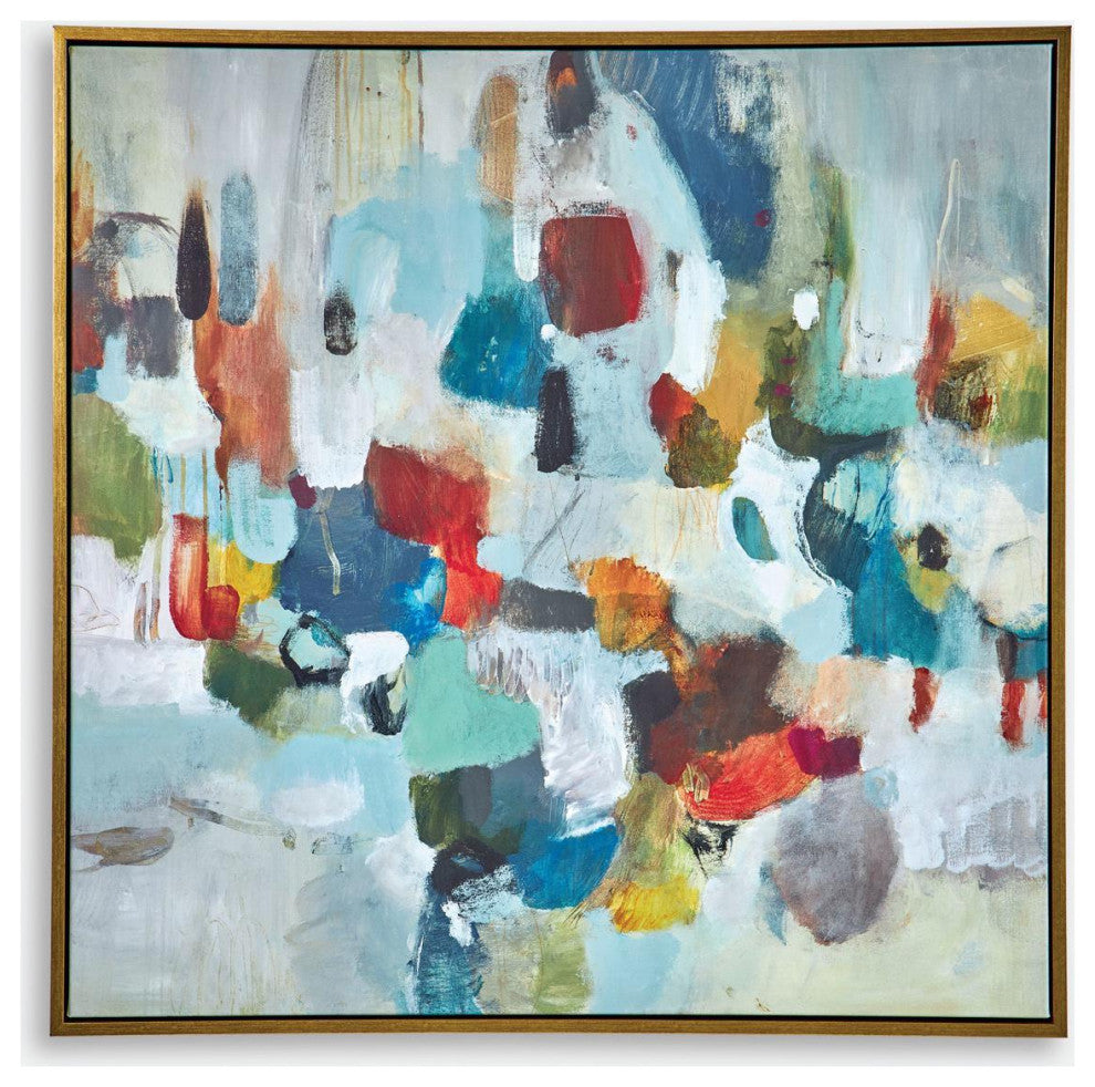 As We Say Framed Canvas
