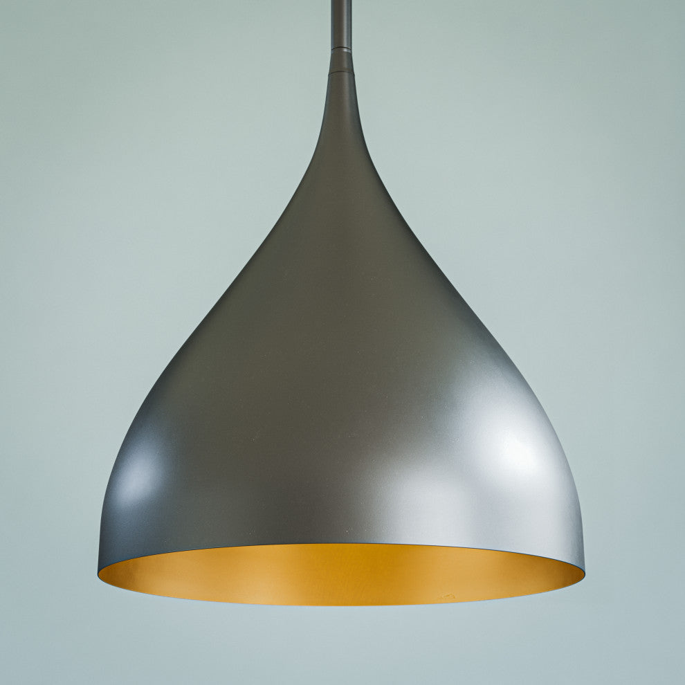 Kenroy 93741BL 1-Light Pendant, Landon