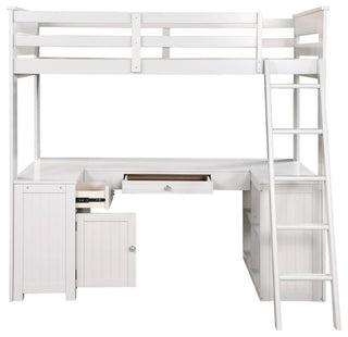 Caroline Bookcase Loft Bed