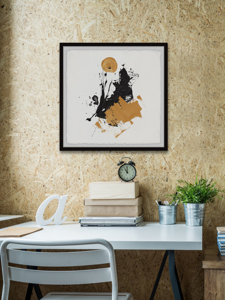 "Upward Dispersion" Framed Painting Print, 12x12