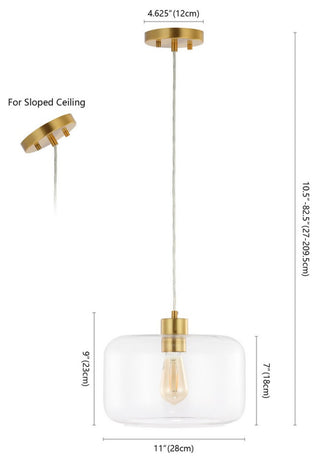 Safavieh Warden Pendant Oil Rubbed Bronze