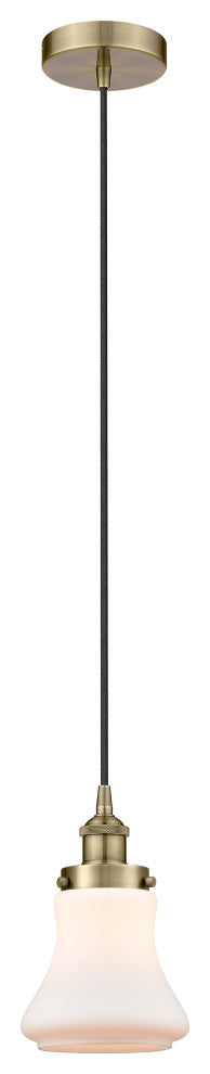Innovations 616-1PH-AB-G191 1-Light Mini Pendant, Antique Brass