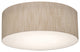 Anton 12'' Flush Mount, Jute Shade