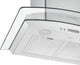 Glass Canopy Stainless Steel Range Hood, 30"