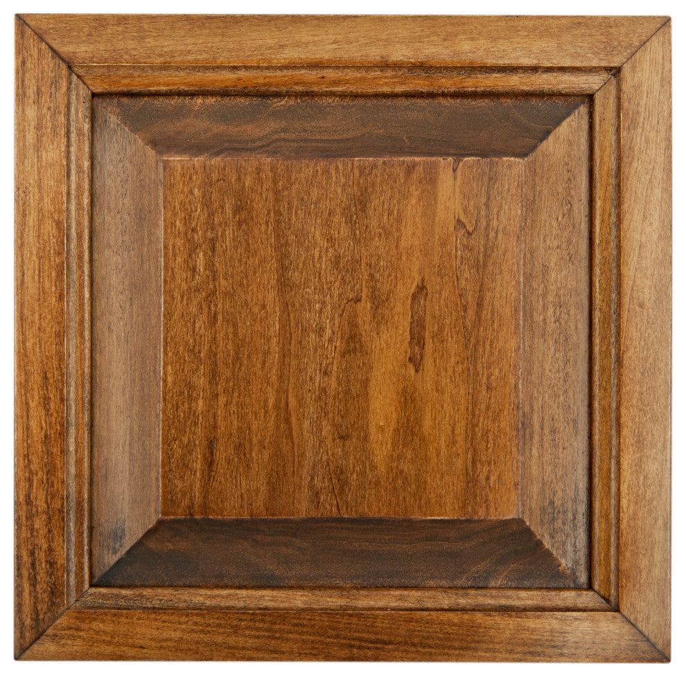 Double Wide Traditional Wardrobe, Havana Gold, With Adjustable Shelves