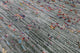 4' 1" X 6' 2" Modern Hand Knotted Wool and Silk Rug Q11843