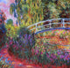 Claude Oscar Monet Water-Lily Pond- Water Irises Wall Decal Print