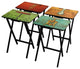 Vineyards of France TV Tray Set With Stand