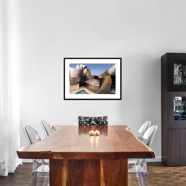 "Undulation" Framed Digital Print by Linda Wride, 38x27"