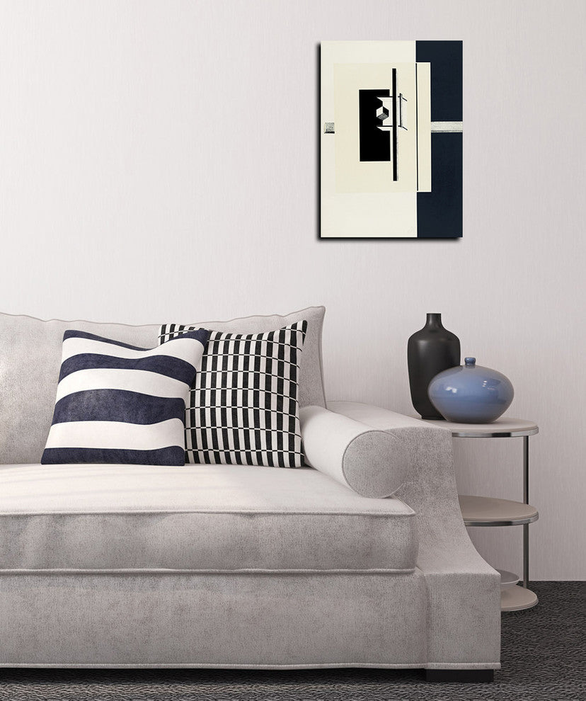 Epic Graffiti "1o Kestnermappe Proun" by El Lissitzky Giclee Canvas Art, 26"x40"