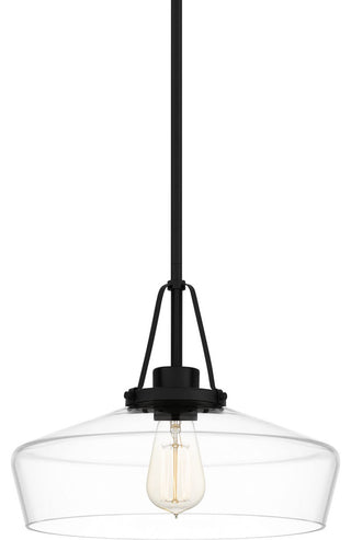 Quoizel QP5584 14"W Pendant - Matte Black