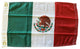 Mexico, 12"x18" Nylon Flag