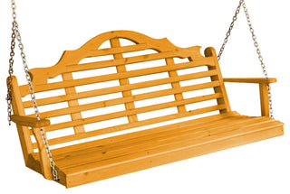 Cedar Marlboro Swing, Natural Stain, 5 Foot