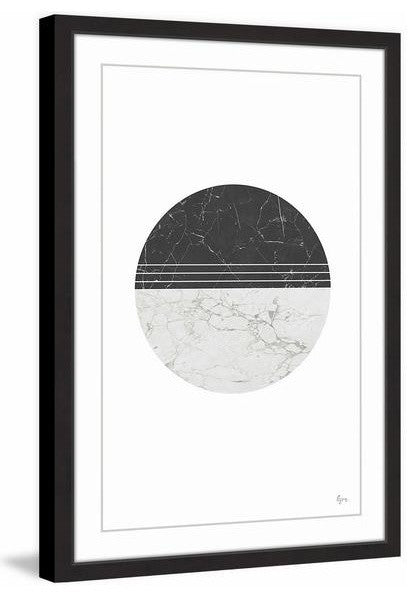 "Granite Wonder II" Framed Painting Print, 24"x36"