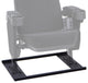 Seatcraft Zenith Movie Theater Seating, Black, Row of 3