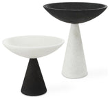 Uttermost 18012 Antithesis 10-1/4"W Rice Stone Decorative Bowls - - Black /