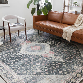 Loloi II Skye Area Rug, Charcoal/Multi, 2'3"x3'9"