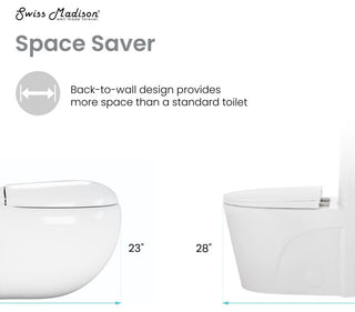 Plaisir Back to Wall Toilet