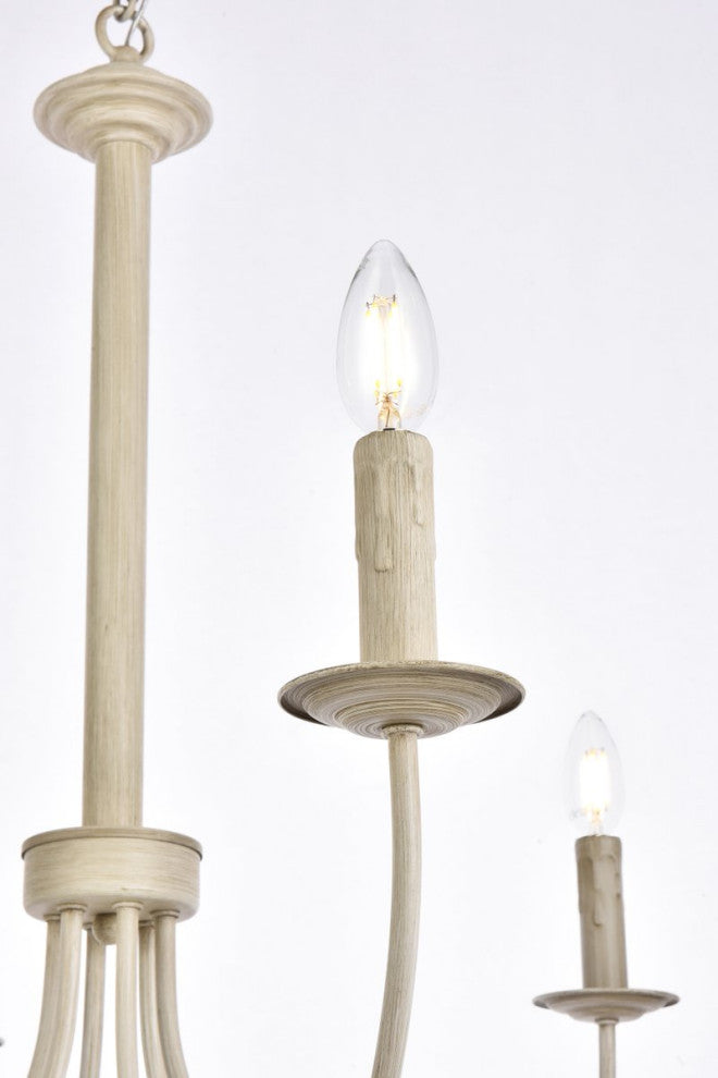 Briana 6-Light Pendant, Weathered Dove