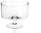 Badash S427 Lexington Mouth Blown Glass Trifle Bowl D9xH7.5"