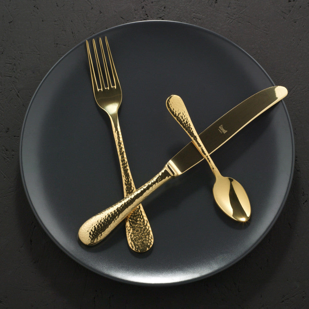 Epoque Flatware Set, Gold, 20 Pcs.