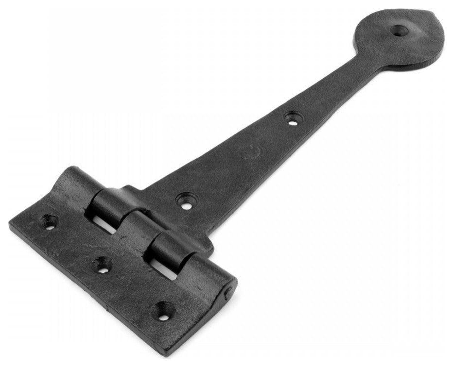 Black Wrought Iron Strap Hinge Pack of 10 Kitchen Cabinet Door Gate Hinges
