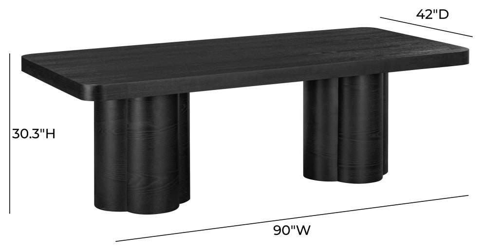 Bambi Dining Table, Black