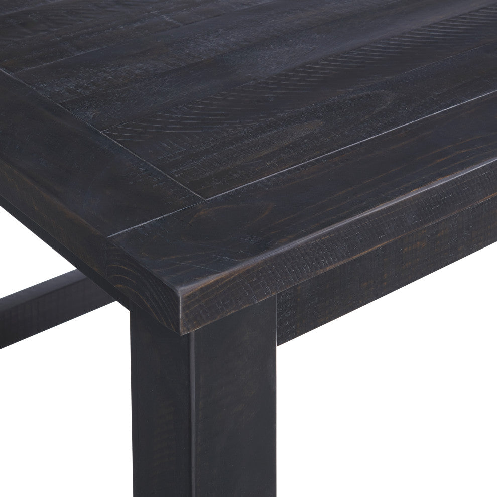 Space Saver Solid Wood Lift Top Coffee Table, Black Coffee
