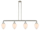 Innovations 214-SN-G661-7-LED 4 Light Island Light, Brushed Satin Nickel