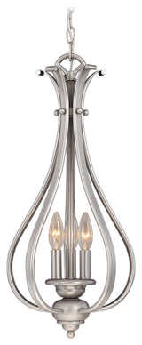Monrovia 3-Light Pendant Brushed Nickel