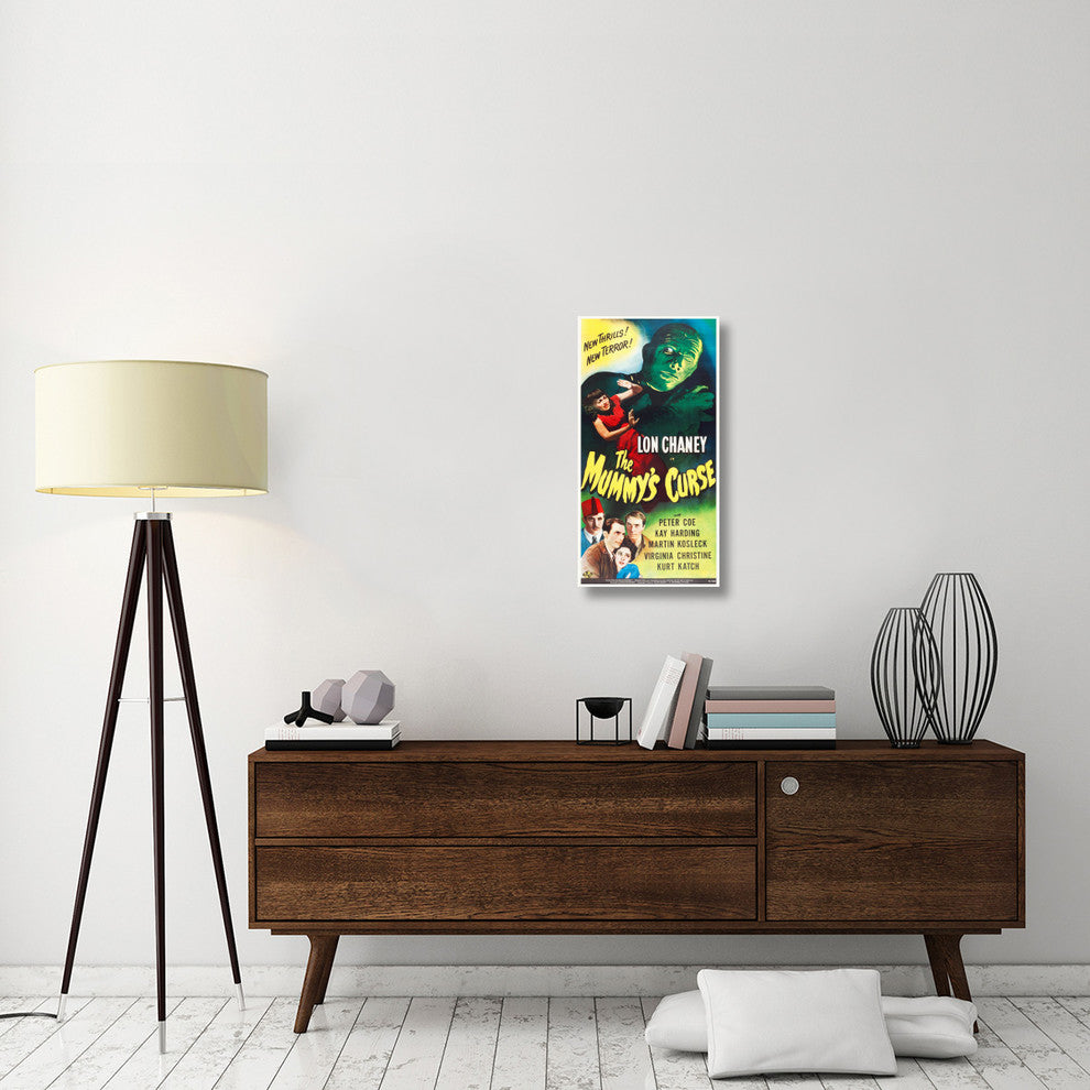 "Mummy's Curse" Stretched Canvas Giclee by Hollywood Photo Archive, 16x30"