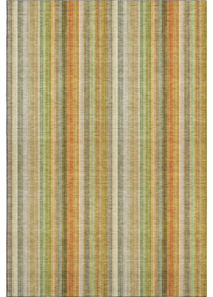 Premium Machine Washable Mayfield AMF543 Khaki 5' x 7'6" Rug