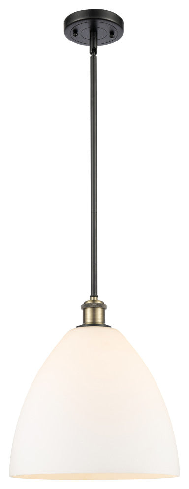 Innovations 516-1S-BAB-GBD-121 1-Light Mini Pendant, Black Antique Brass
