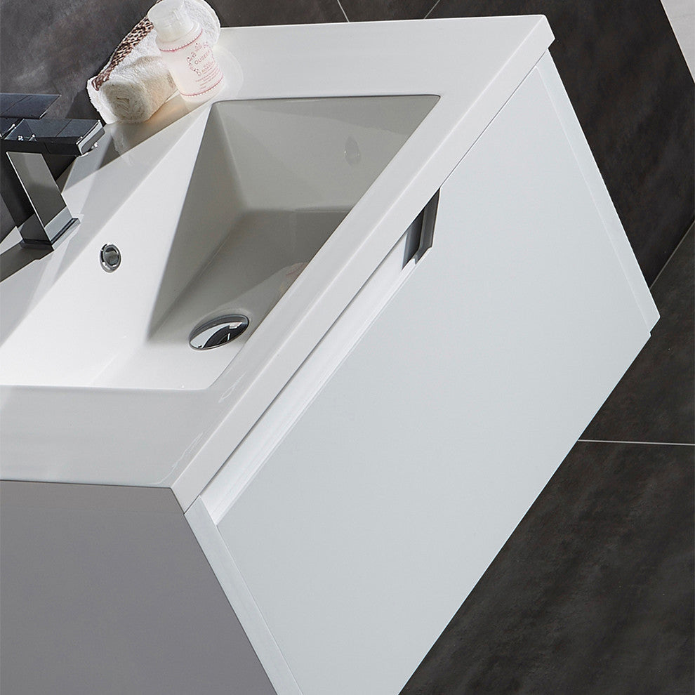 OVE Decors Pavo 32" Wall Hung LED Vanity