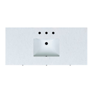 Safavieh Couture Tompkinson Vanity, Natural/White, 48In