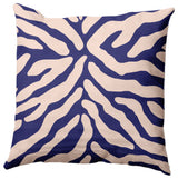 Animal Stripe Decorative Throw Pillow, Purple, 26"x26"