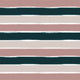 Full Wingback Headboard, Watercolor Cabana Pink Teal