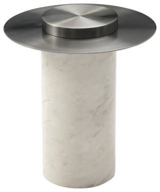 Aviana Side Table, White