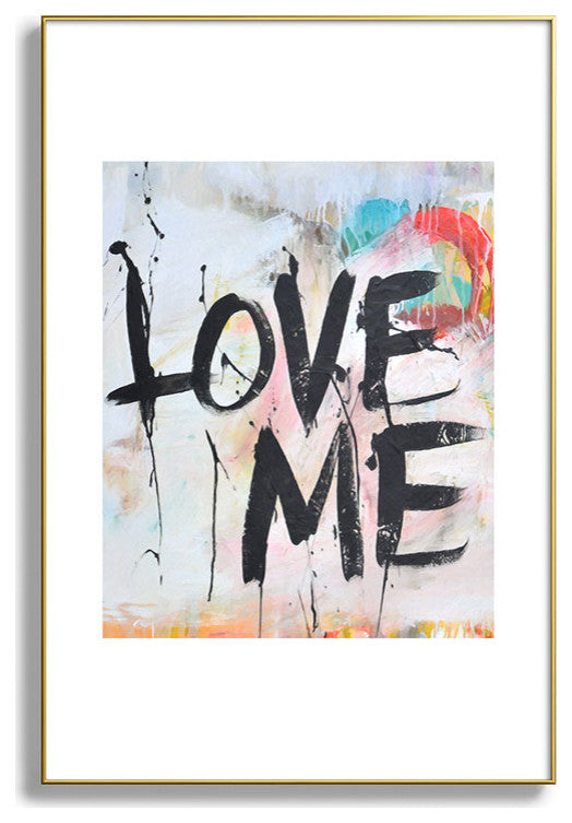 Kent Youngstrom Love Me Metal Framed Art Print