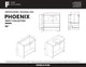 Phoenix Bath Vanity With Ceramic Sink - Full Assembly Required, Walnut, 36 Inch